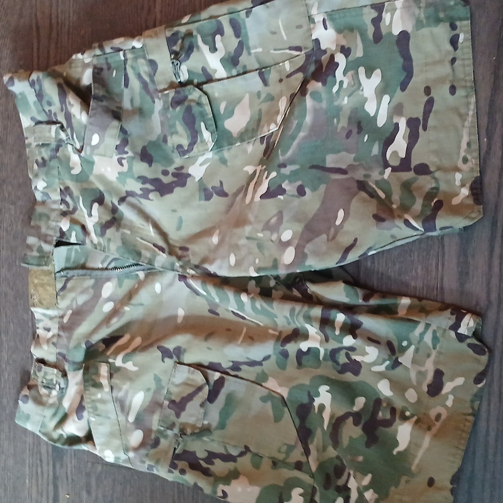 ESDY Camouflage Cargo Pants Multicam W32
